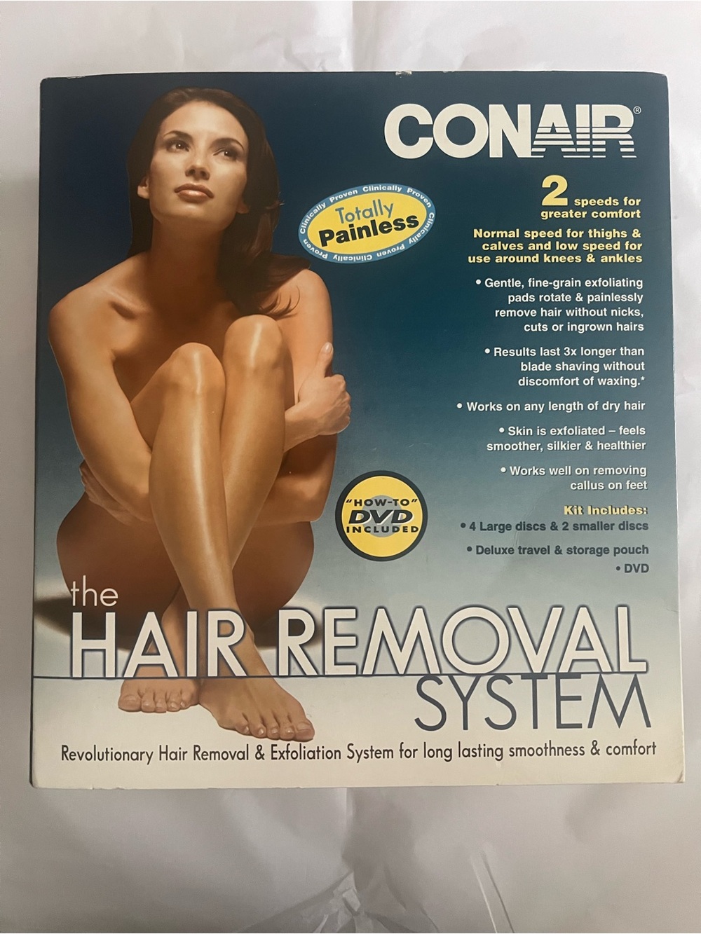 Conair Hair Removal System - NEW exfoliation